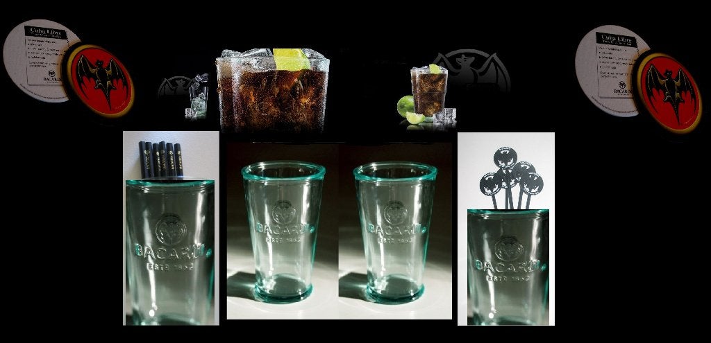Bacardi Mojito cadeau setje *2, Verzenden, Zo goed als nieuw, Gebruiksvoorwerp