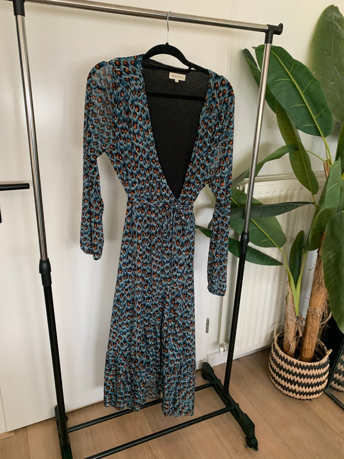 Fabienne Chapot NAEZIA FRILL DRESS XL, Maat 46/48 (XL) of groter, Zo goed als nieuw, Onder de knie, Meerkleurig