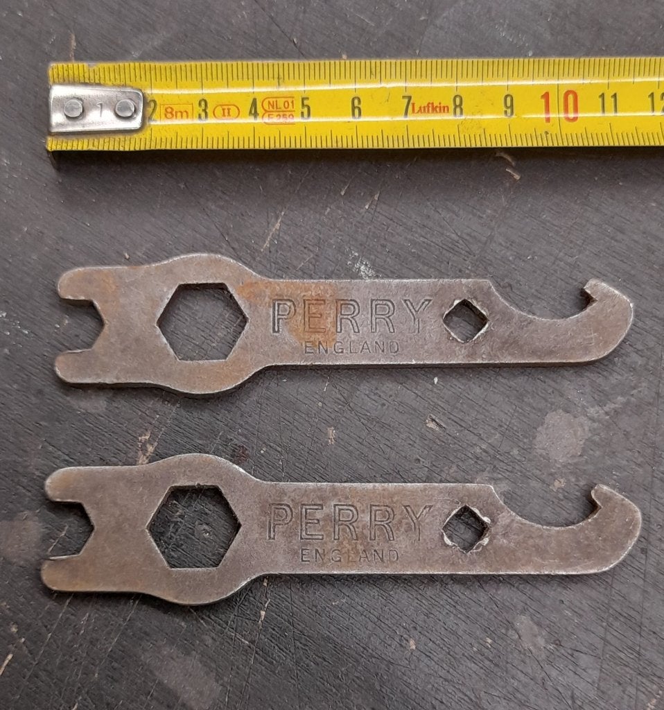 vintage Perry England  fietssleutel multi-tool, Fietsen en Brommers, Ophalen of Verzenden, Gebruikt, Gereedschapsset