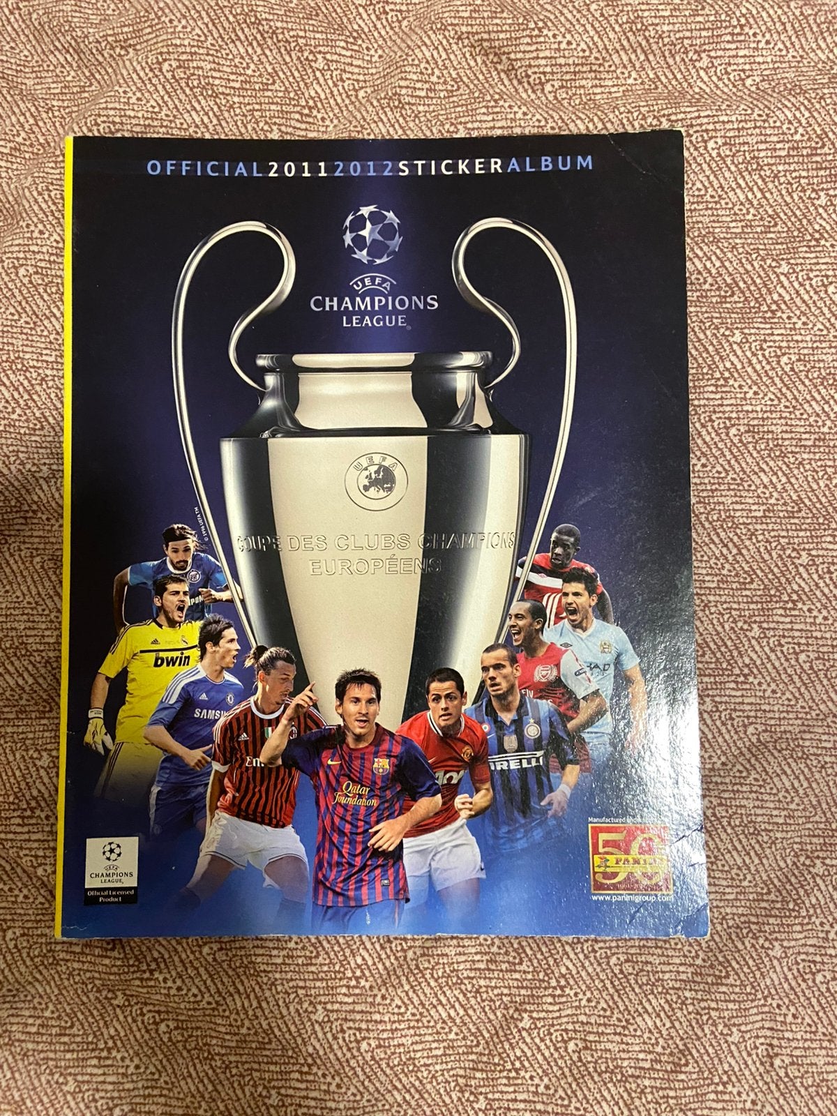 Panini Champions League 2011/2012 album, Verzamelen, Ophalen of Verzenden, Zo goed als nieuw, Buitenlandse clubs, Poster, Plaatje of Sticker