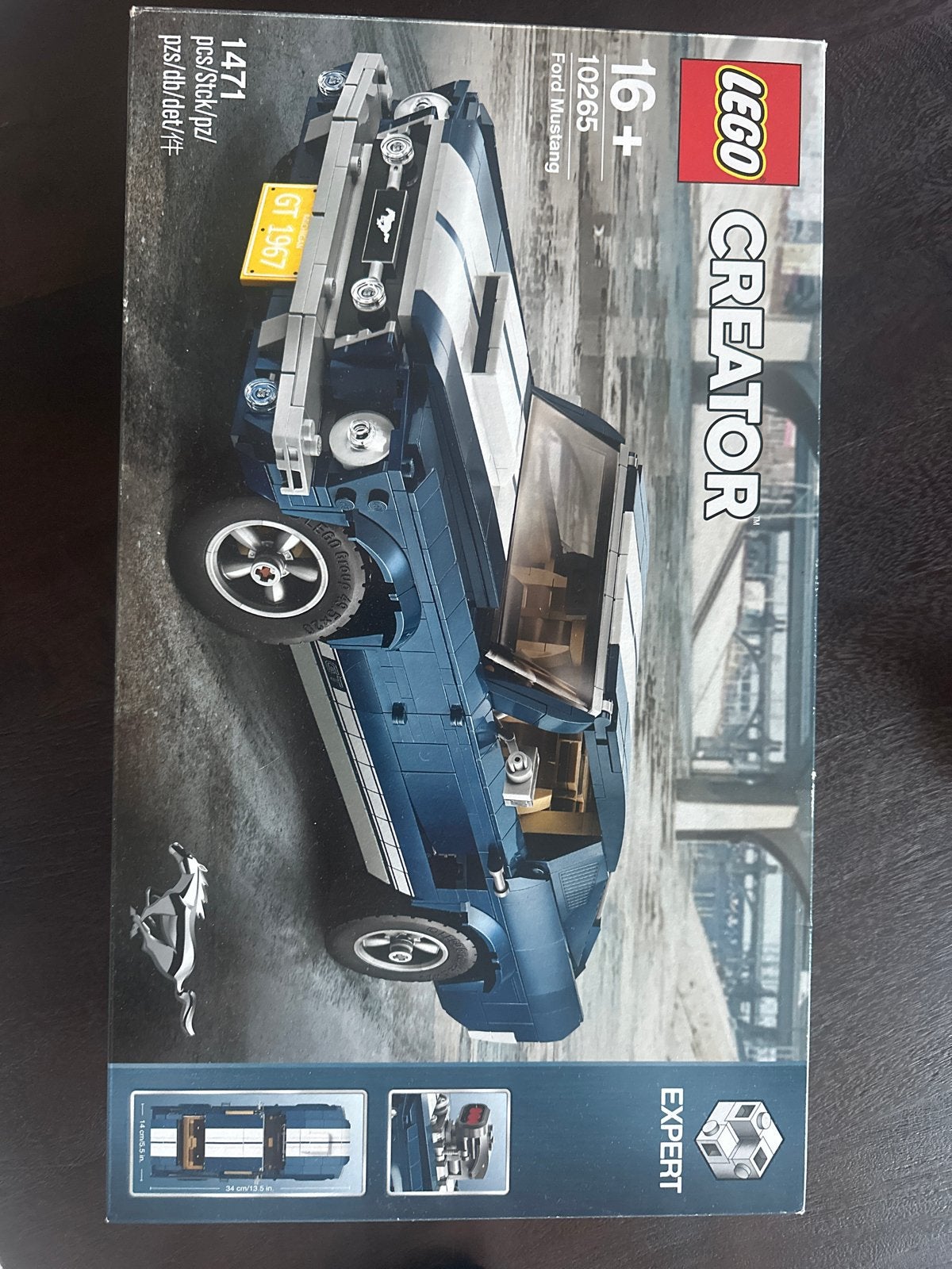 Lego Creator Expert 10265 Ford Mustang, Kinderen en Baby's, Lego, Ophalen of Verzenden, Zo goed als nieuw, Compleet