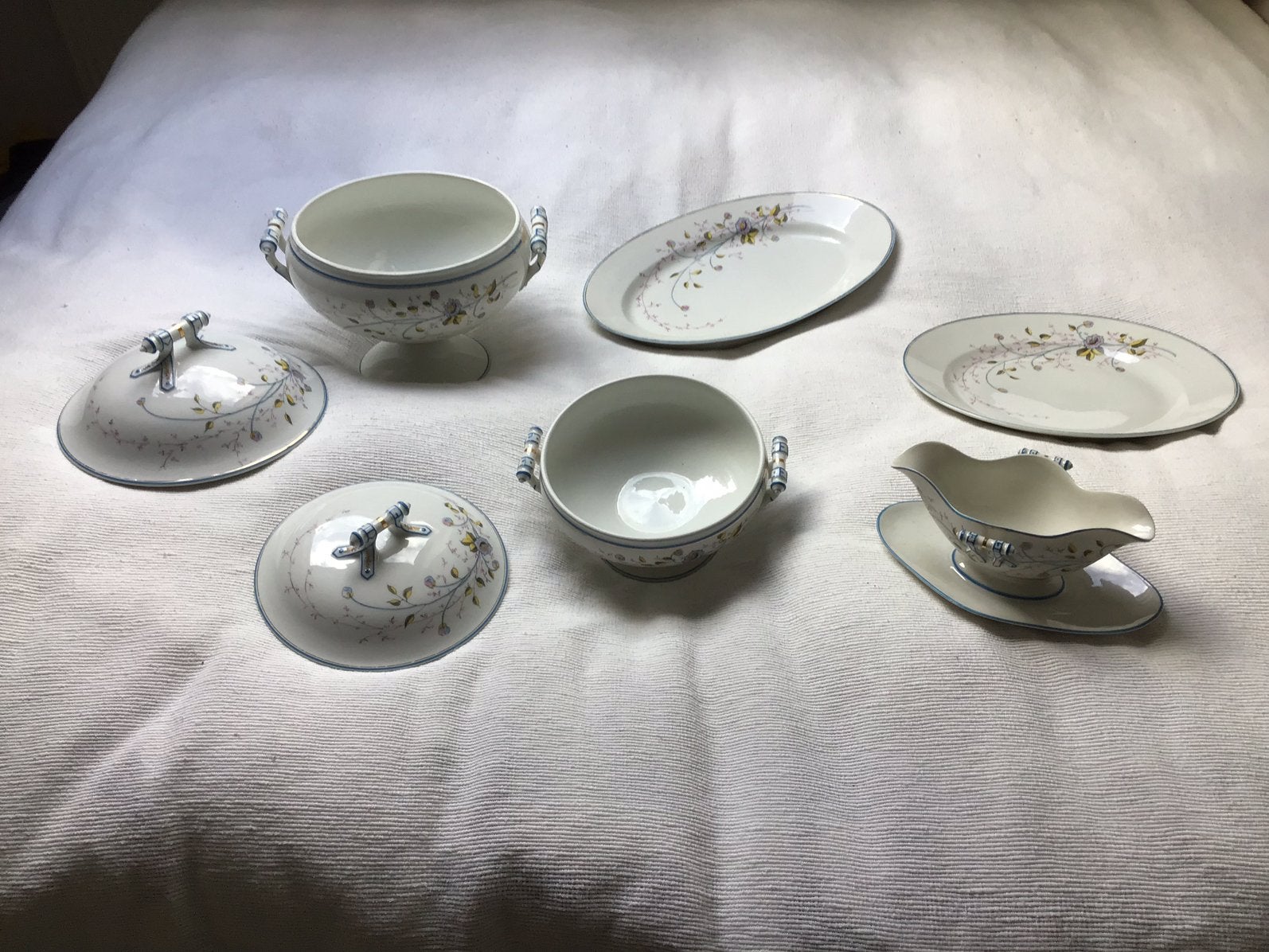 Antiek Servies Brussels ca 1870, Ophalen