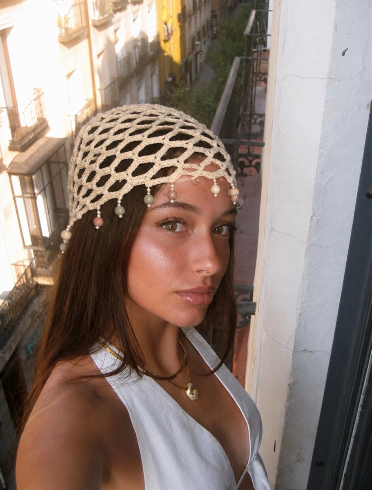 Handgemaakte Gehaakte Skull Cap, Ophalen of Verzenden, Nieuw, Maat 36 (S), Muts