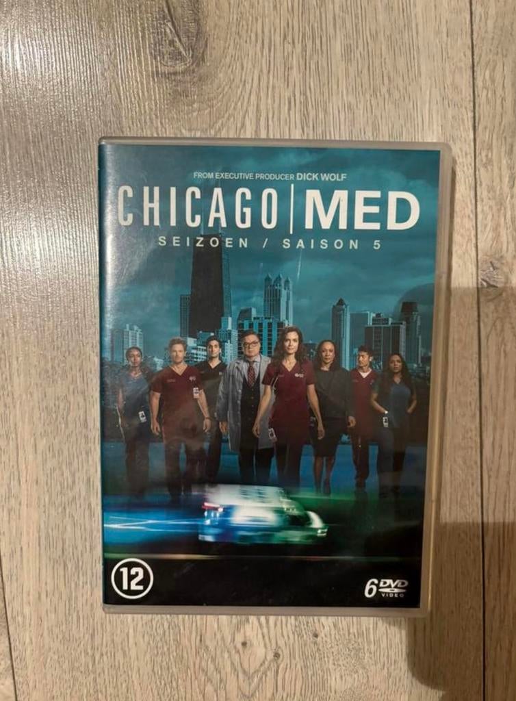 Chicago Med seizoen 5 zgan, Cd's en Dvd's, Vanaf 12 jaar, Ophalen of Verzenden, Zo goed als nieuw