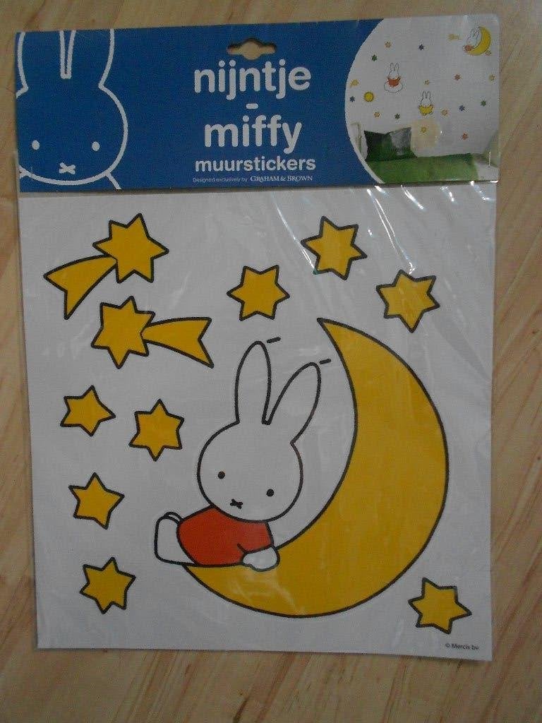 Nijntje muurstickers, Ophalen, Nieuw, Overige merken, Wanddecoratie
