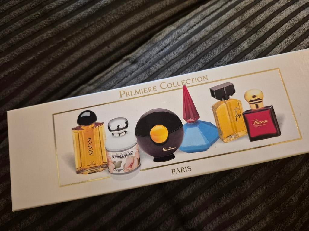 Premiere Collection Paris - Miniatuur Parfum Set, Ophalen of Verzenden, Zo goed als nieuw
