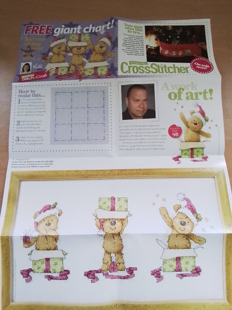 Borduurpatroon cross stitcher, a work of art, Ophalen of Verzenden, Zo goed als nieuw, Handborduren, Patroon
