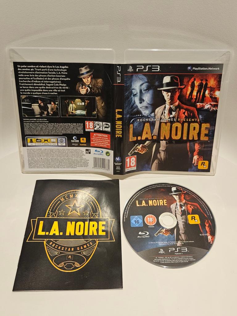 L.A. Noire PS3, Spelcomputers en Games, Avontuur en Actie, Vanaf 18 jaar, 1 speler, Ophalen of Verzenden