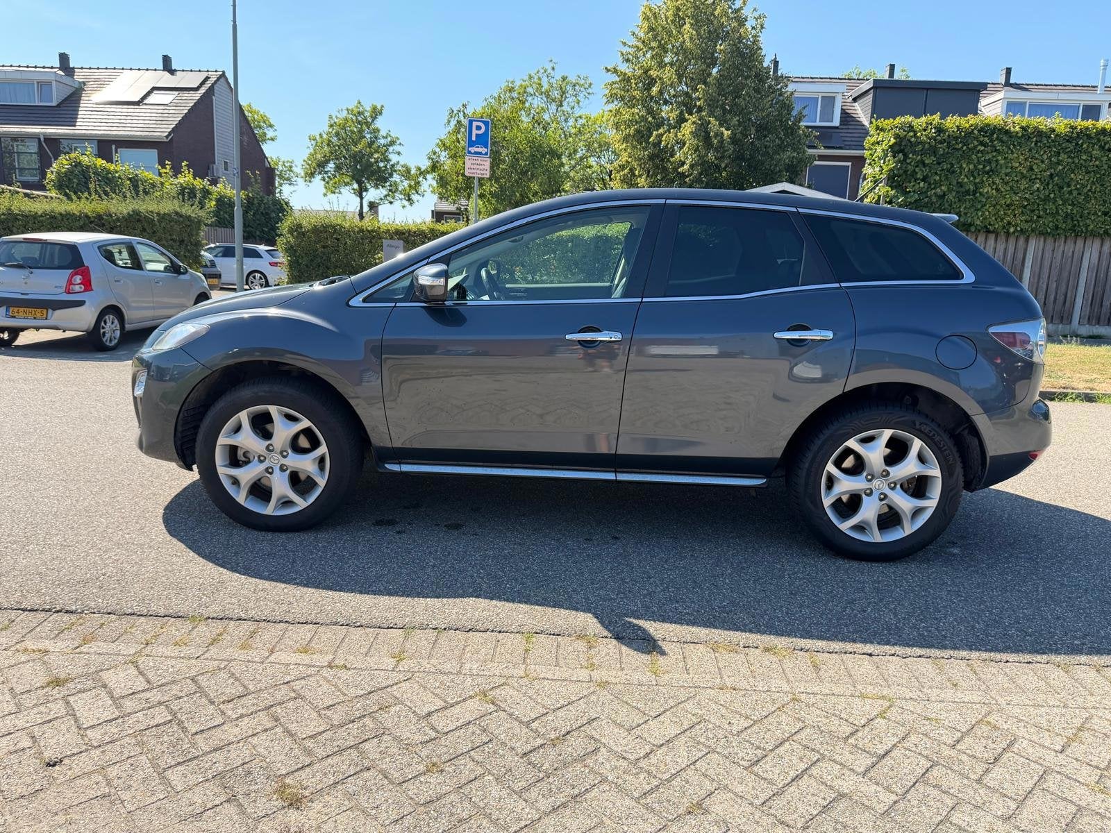 Mazda CX-7 2.2 CiTD GT-L Cruise*Airco*Leder*Trekhaak*APK 10-, Auto's, Mazda, 13 km/l, Euro 5, 4 cilinders, Leder