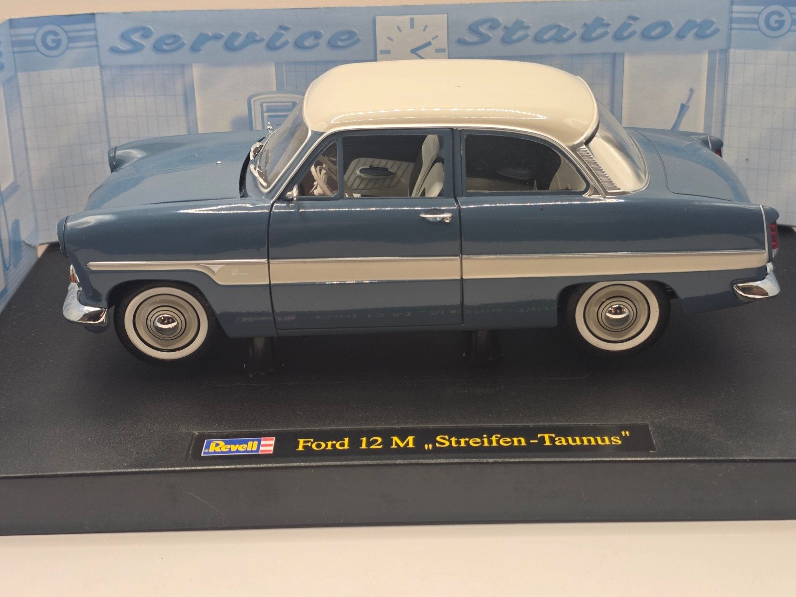 Ford 12m streifen taunus, Ophalen of Verzenden, Zo goed als nieuw, Revell