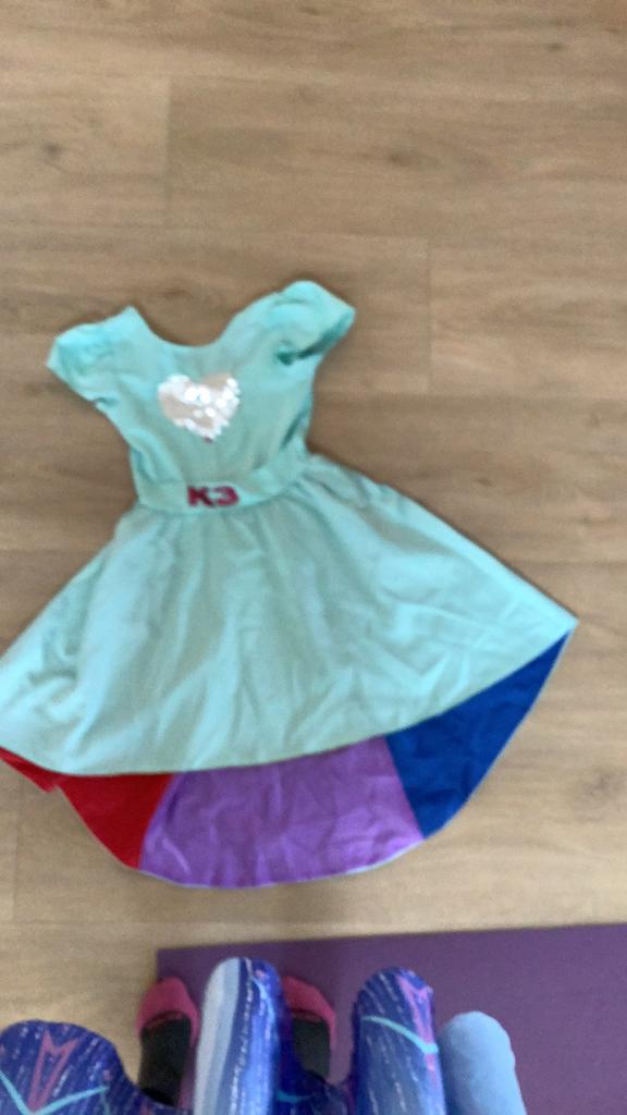 K3 jurkje, Kinderen en Baby's, Carnavalskleding en Verkleedspullen, Ophalen of Verzenden, Zo goed als nieuw