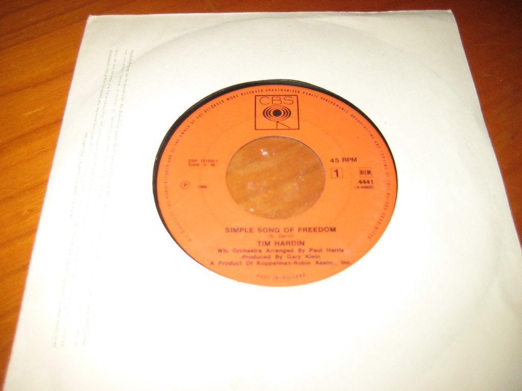 Tim Hardin: Simple song of freedom, Ophalen of Verzenden, Zo goed als nieuw, Pop