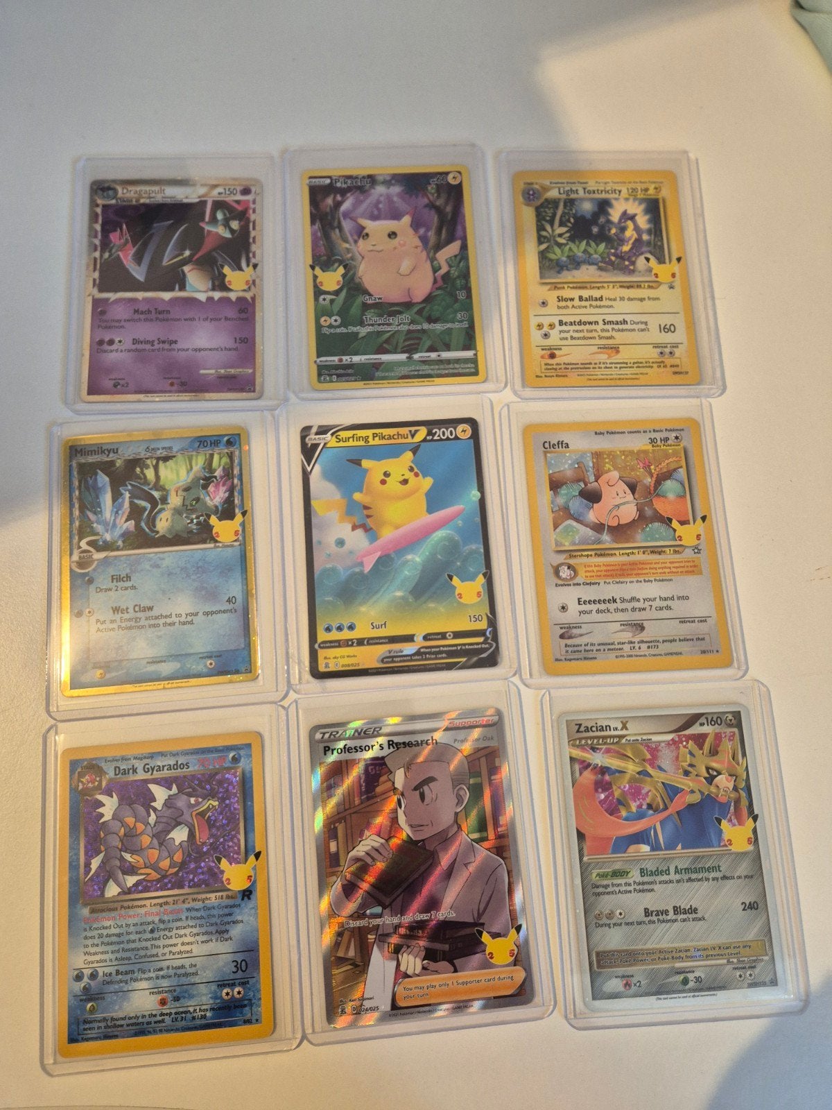 Pokémon Celebrations Kaarten Set - 9 Zeldzame Kaarten, Ophalen of Verzenden, Nieuw, Meerdere kaarten