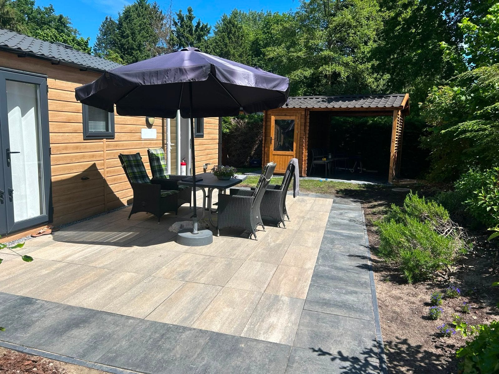 Chalet te huur Defqon.1 (4 personen), Ophalen
