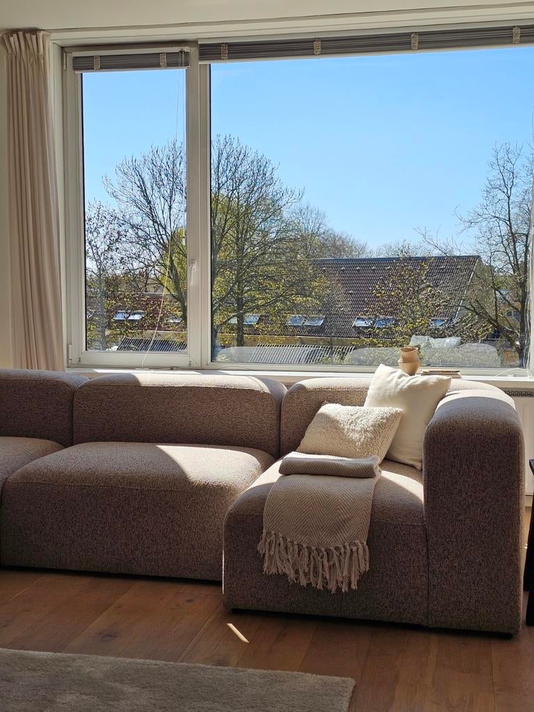 Studio LIVIT hoekbank beige modulair, Ophalen, Nieuw, Stof, Stijlvol elegant, Nederlands design