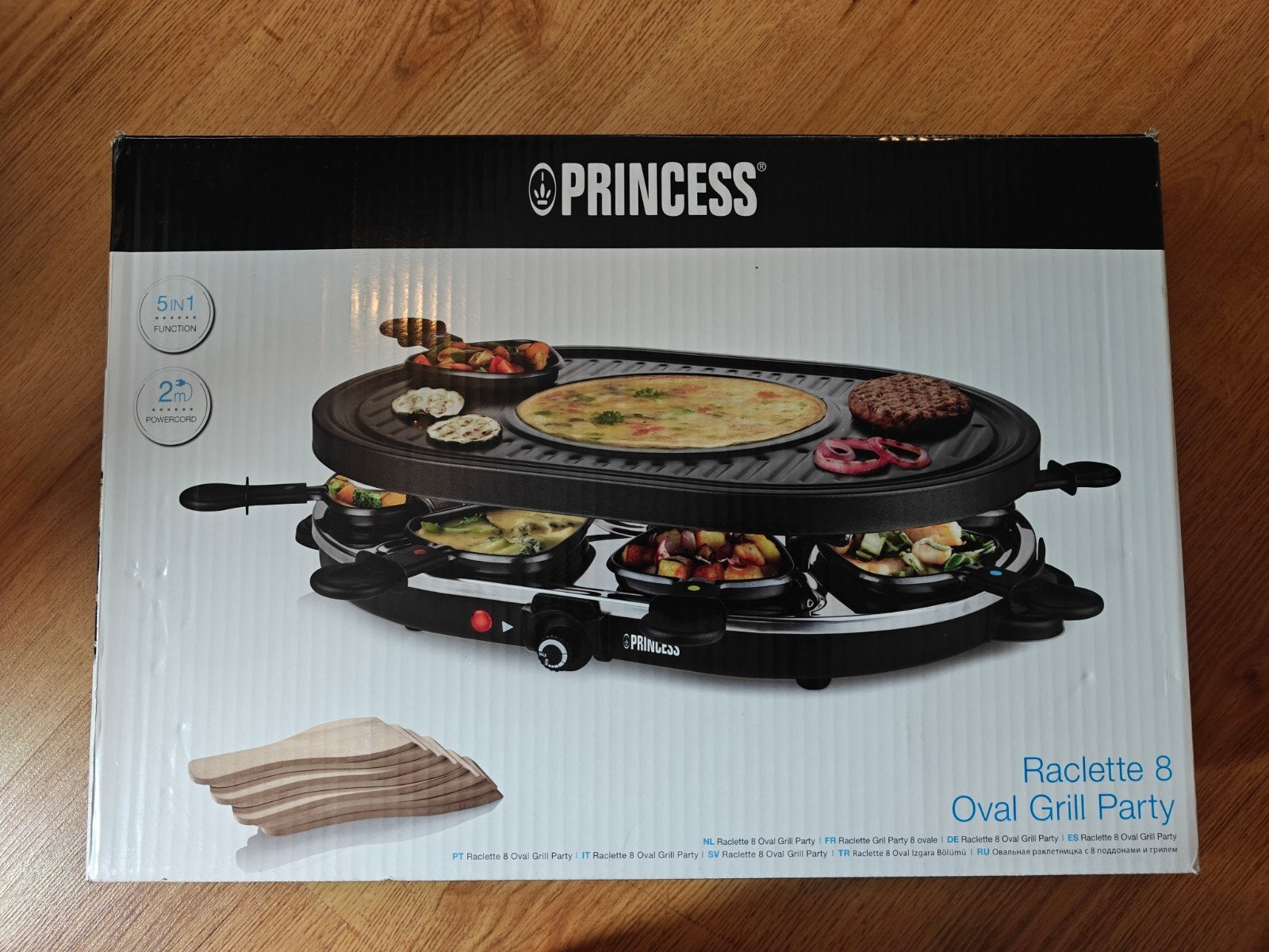 Princess Gourmetstel 8 personen - Zo goed als nieuw, Witgoed en Apparatuur, Ophalen, Zo goed als nieuw, 8 personen of meer