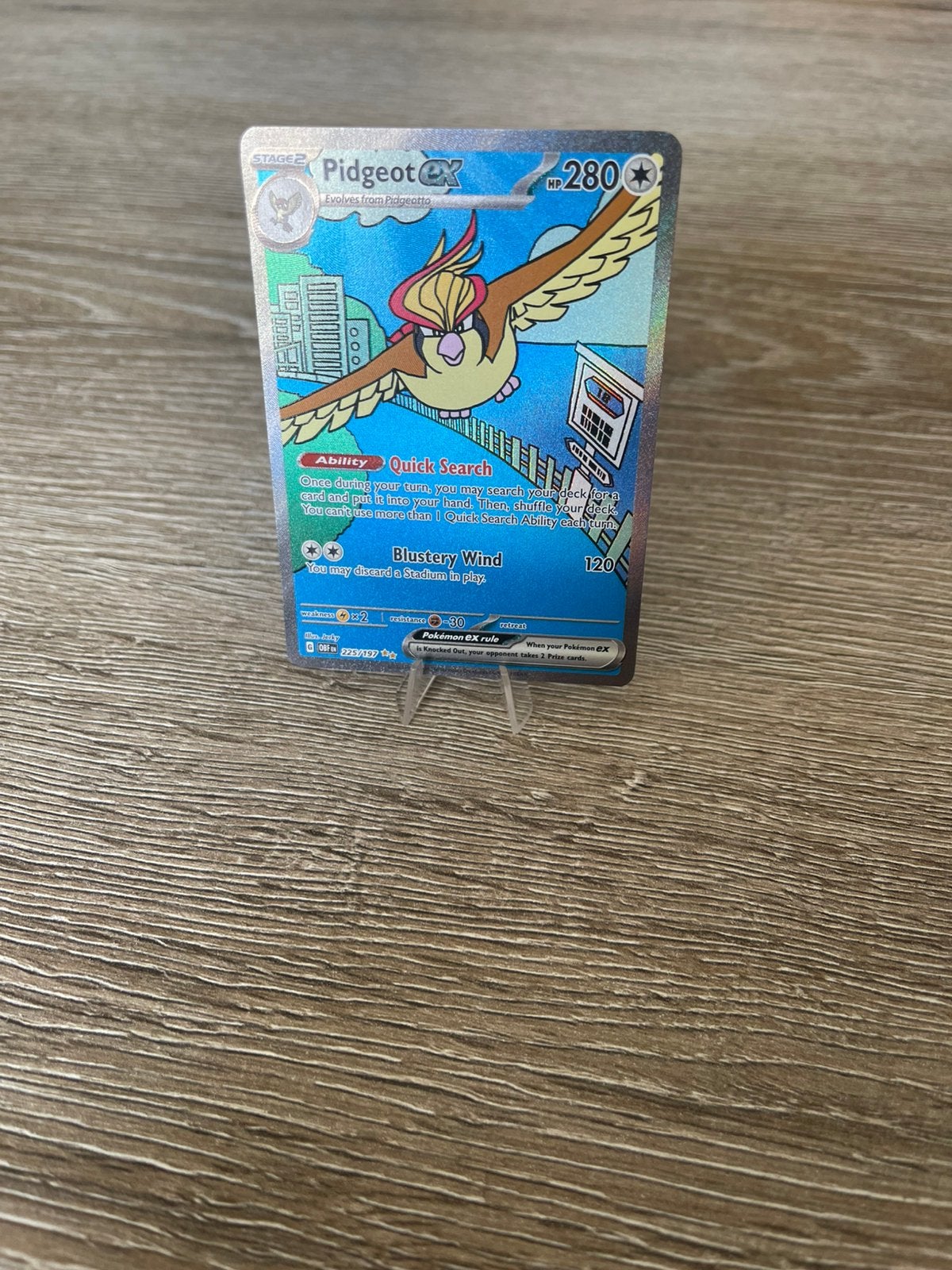 Pokémon kaart pidgeot, Ophalen, Nieuw