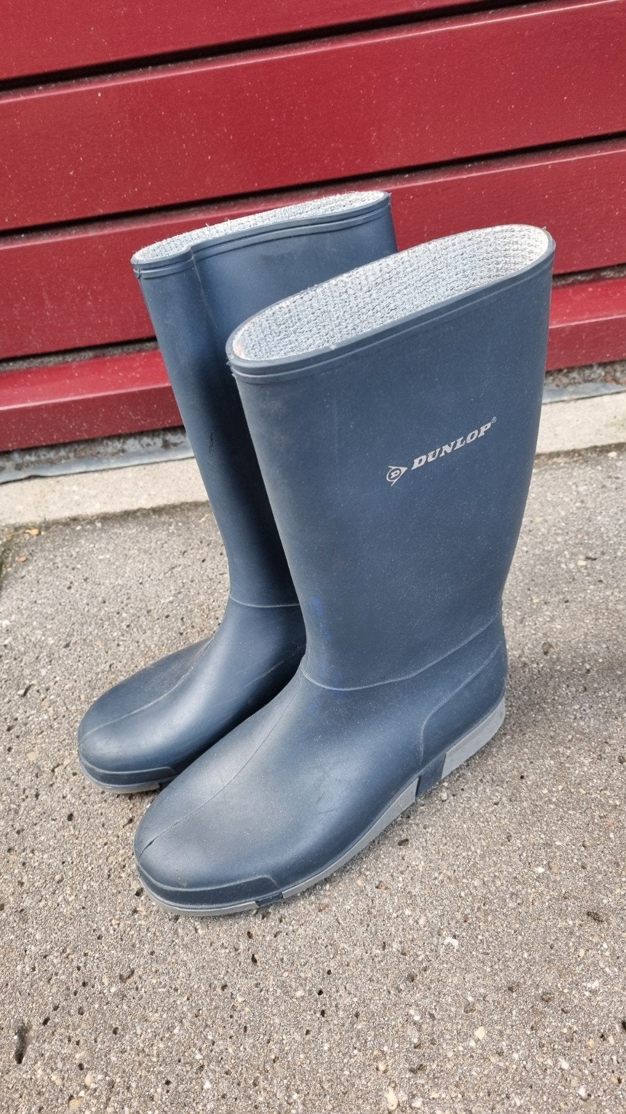 Dunlop regenlaarzen maat 34, Ophalen of Verzenden, Gebruikt, Dunlop, Jongen of Meisje