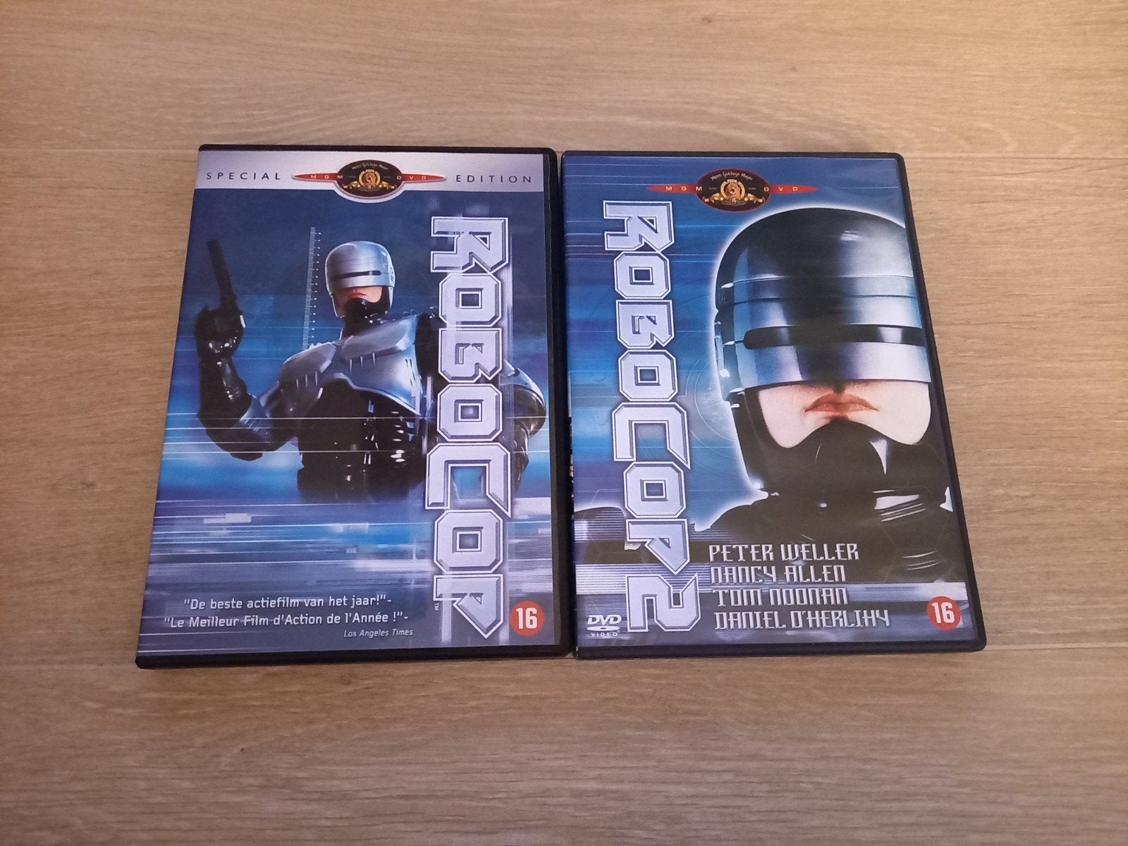 Robocop + Robocop 2 origineel, Vanaf 16 jaar, Ophalen of Verzenden, Zo goed als nieuw