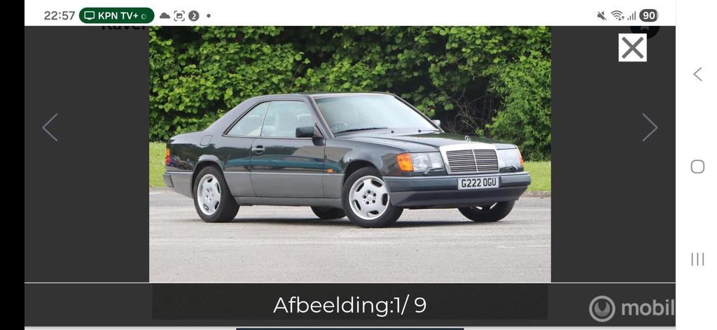 Mercedes 200-500 300 CE, Auto's, Oldtimers, Bedrijf, Te koop, ABS, Centrale vergrendeling, Mercedes-Benz, Benzine, Coupé, Automaat