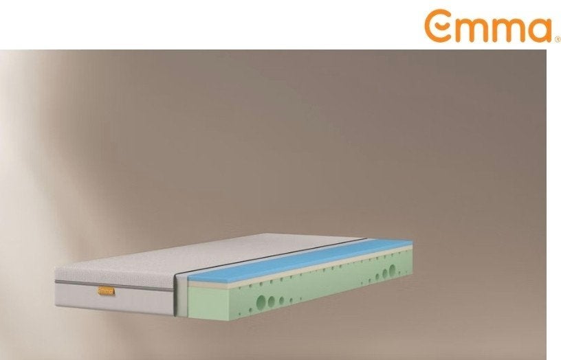 Emma One Hard Foam Matras  140 x 200 cm, Ophalen, Tweepersoons, 140 cm, Zo goed als nieuw