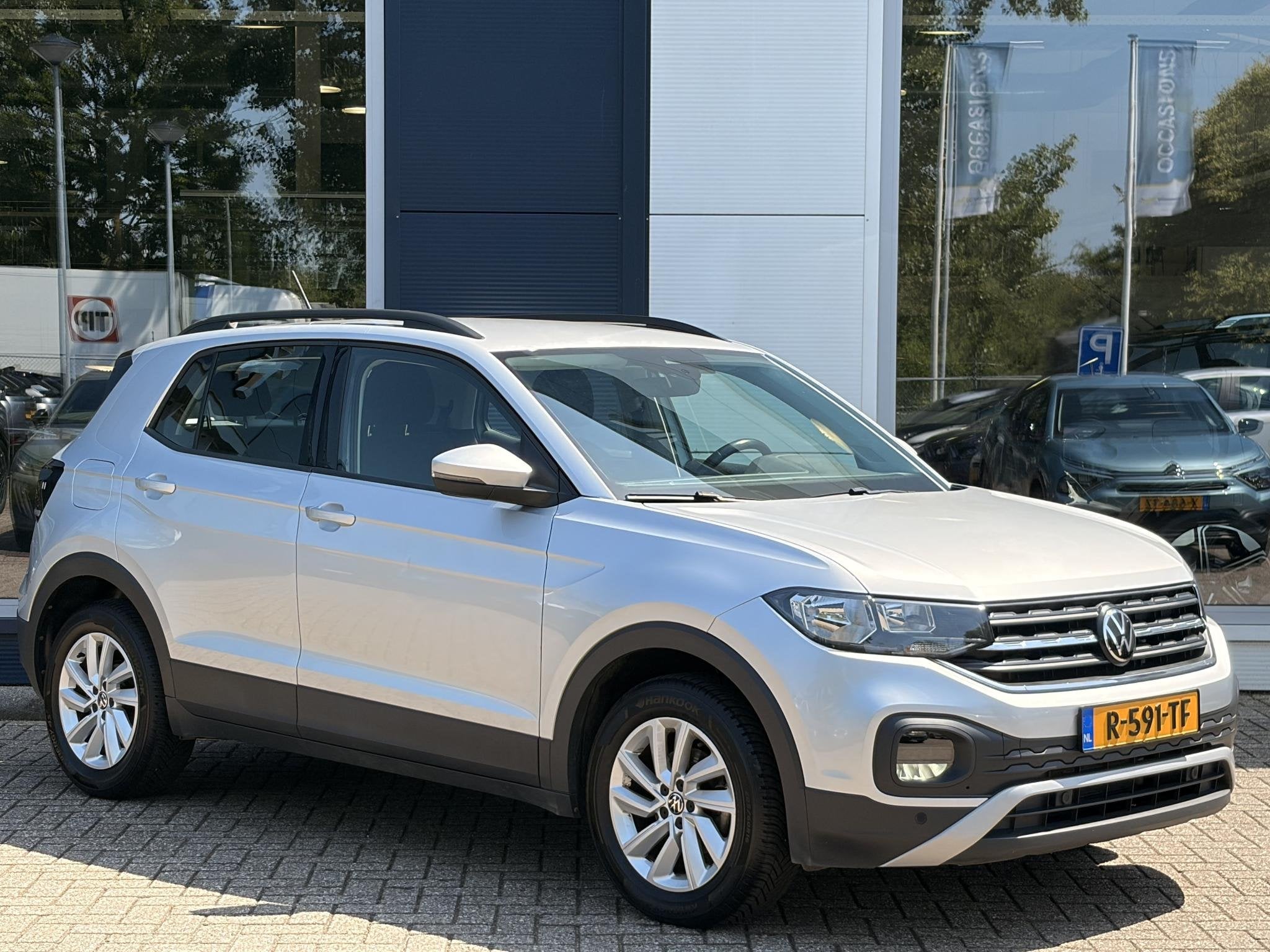 Volkswagen T-Cross 1.0 TSI Style | Parkeercamera | Climate C, Auto's, Gebruikt, Bedrijf, 3 cilinders, 1100 kg