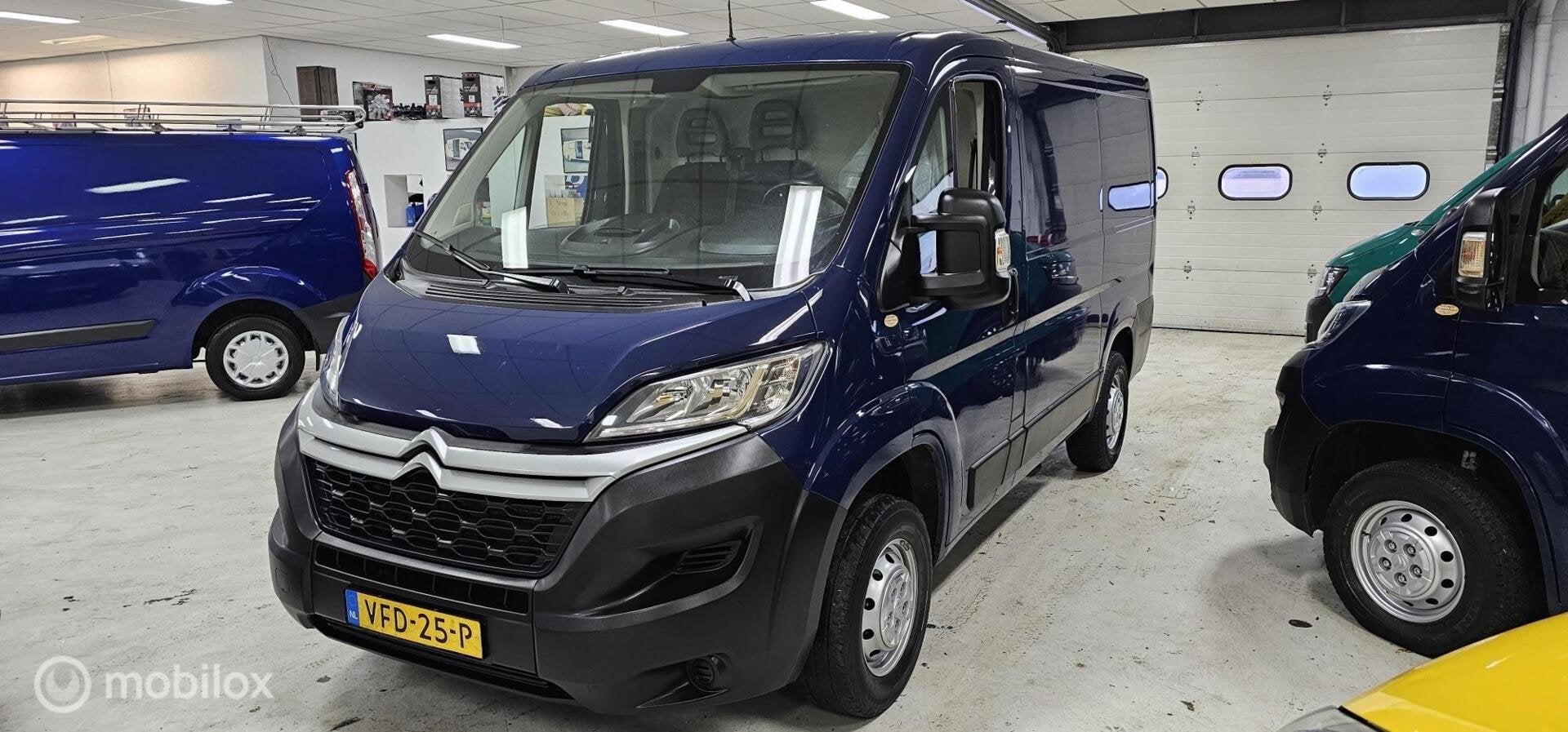 Citroen Jumper 2.2 BlueHDi 120 L1H1 Airco Euro6, Gebruikt, Euro 6, 4 cilinders, Citroën