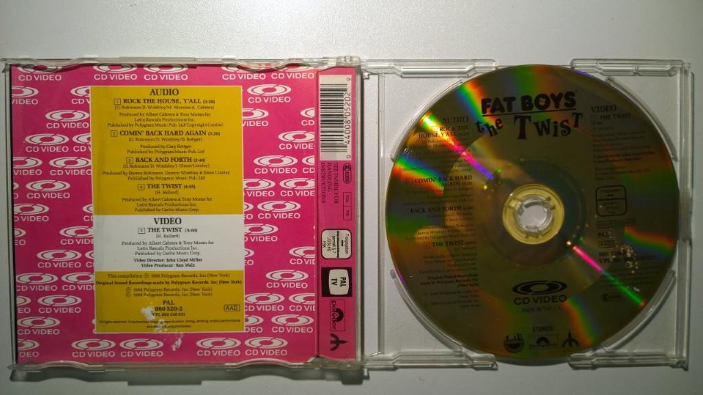 Fat Boys - The Twist (CD Video), Maxi-single, Ophalen of Verzenden, Zo goed als nieuw, 1 single