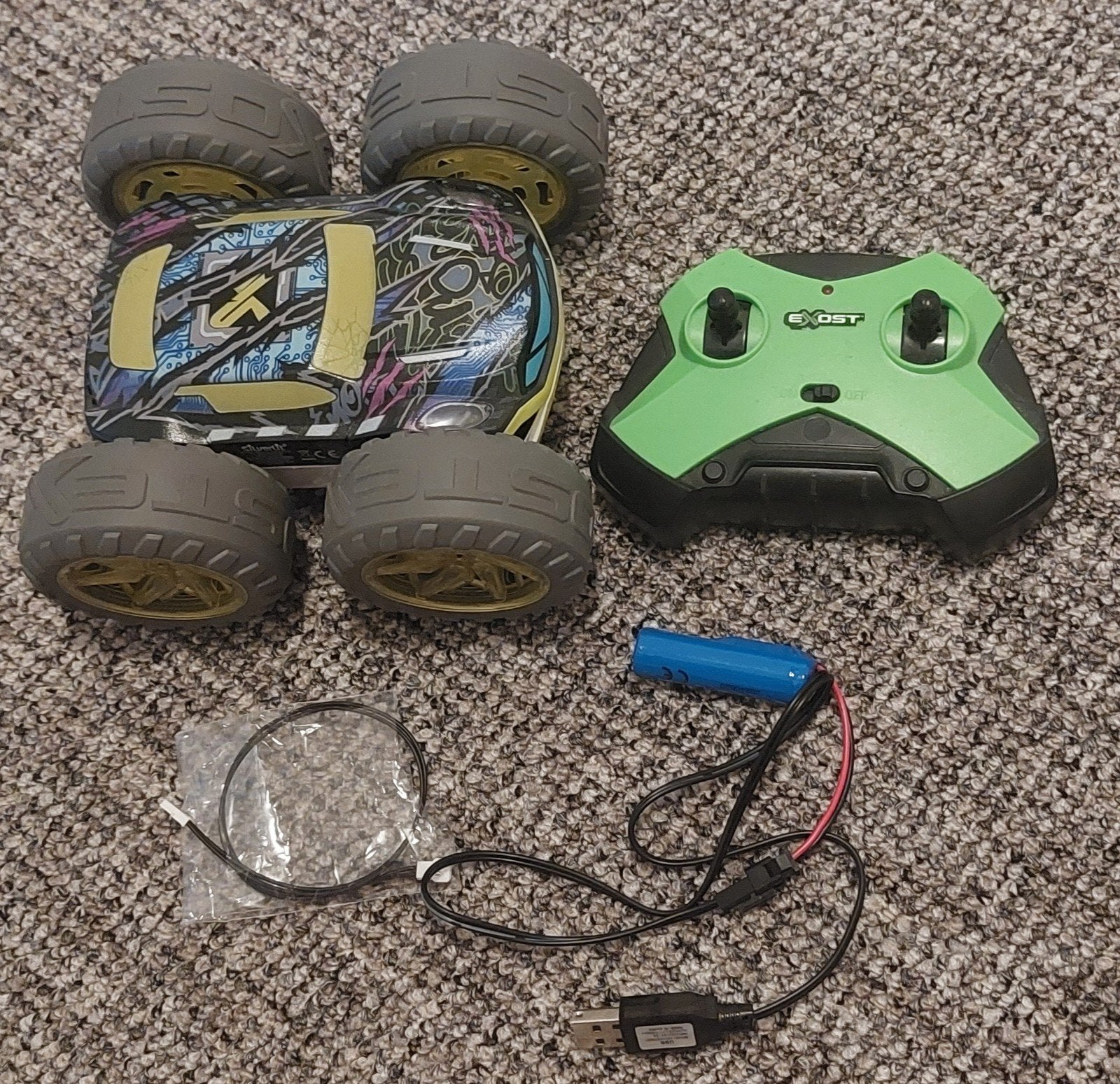 Exost 360 Mini Flip RC Auto - Zo goed als nieuw, Elektro, Auto offroad, Ophalen of Verzenden, Zo goed als nieuw