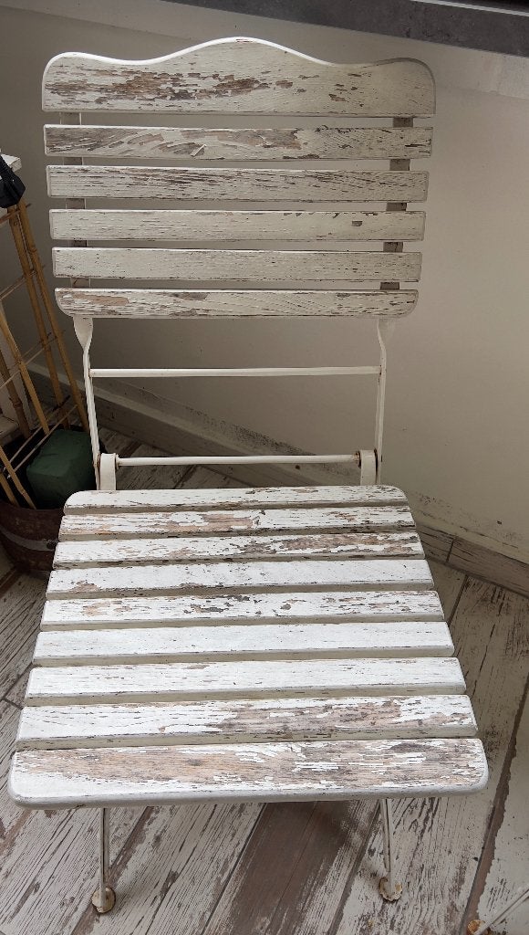 Robuste Brocante Bistro Stoelen, Ophalen