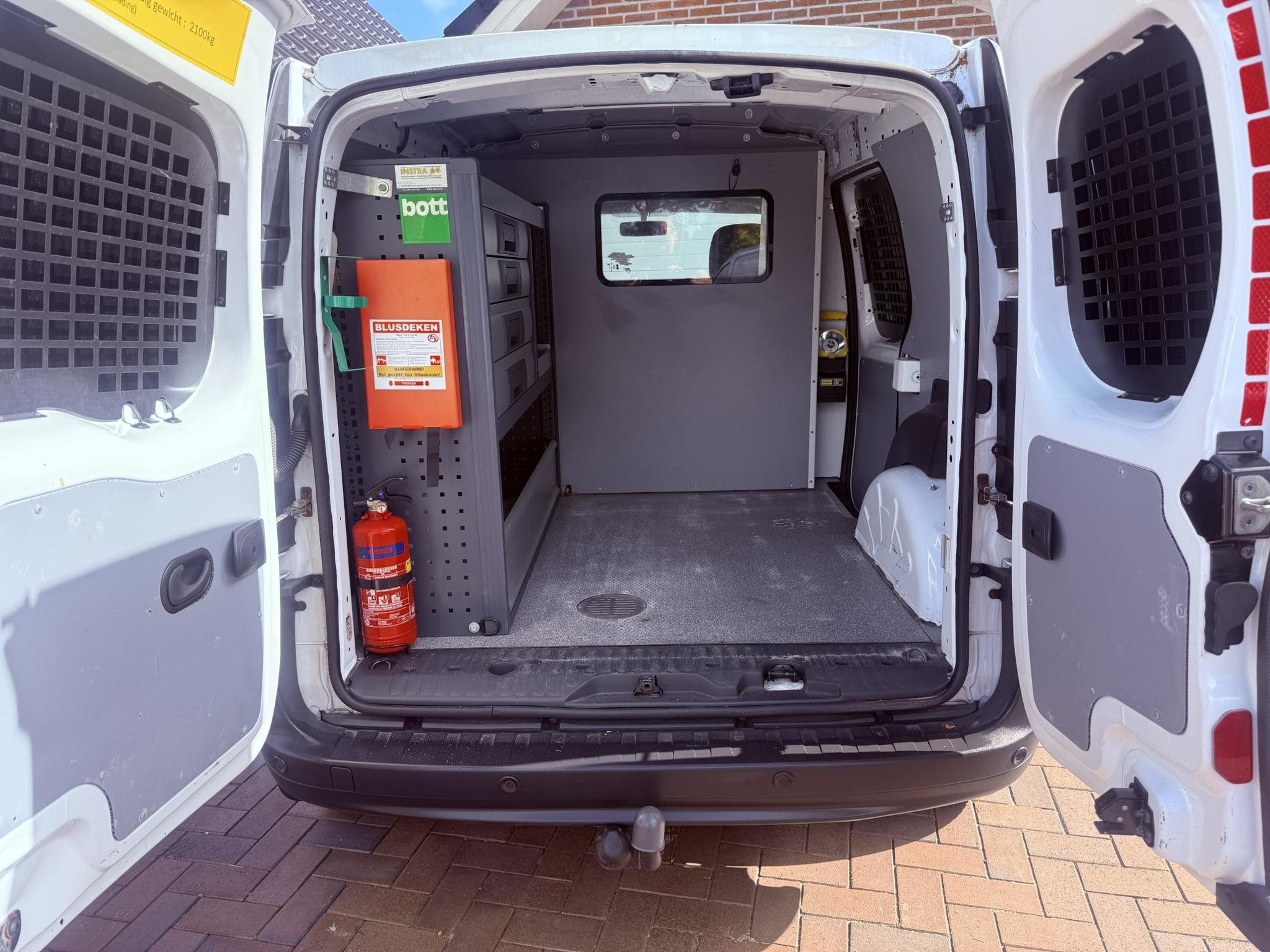 Renault Kangoo Express 1.5 dCi 90 Express Bott bedrijfswagen, Stof, Gebruikt, 4 cilinders, Renault