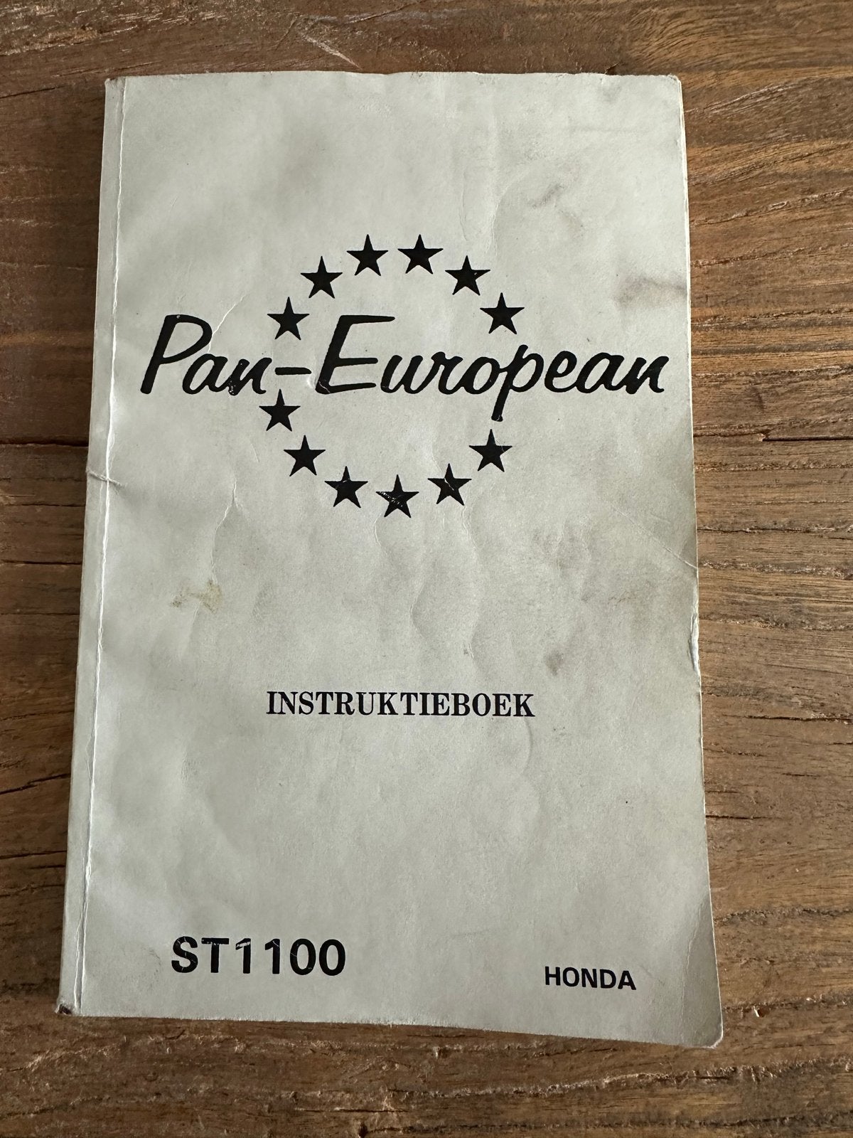 Honda Pan-European ST 1100 Instructieboekje (NL), Motoren, Ophalen of Verzenden, Honda