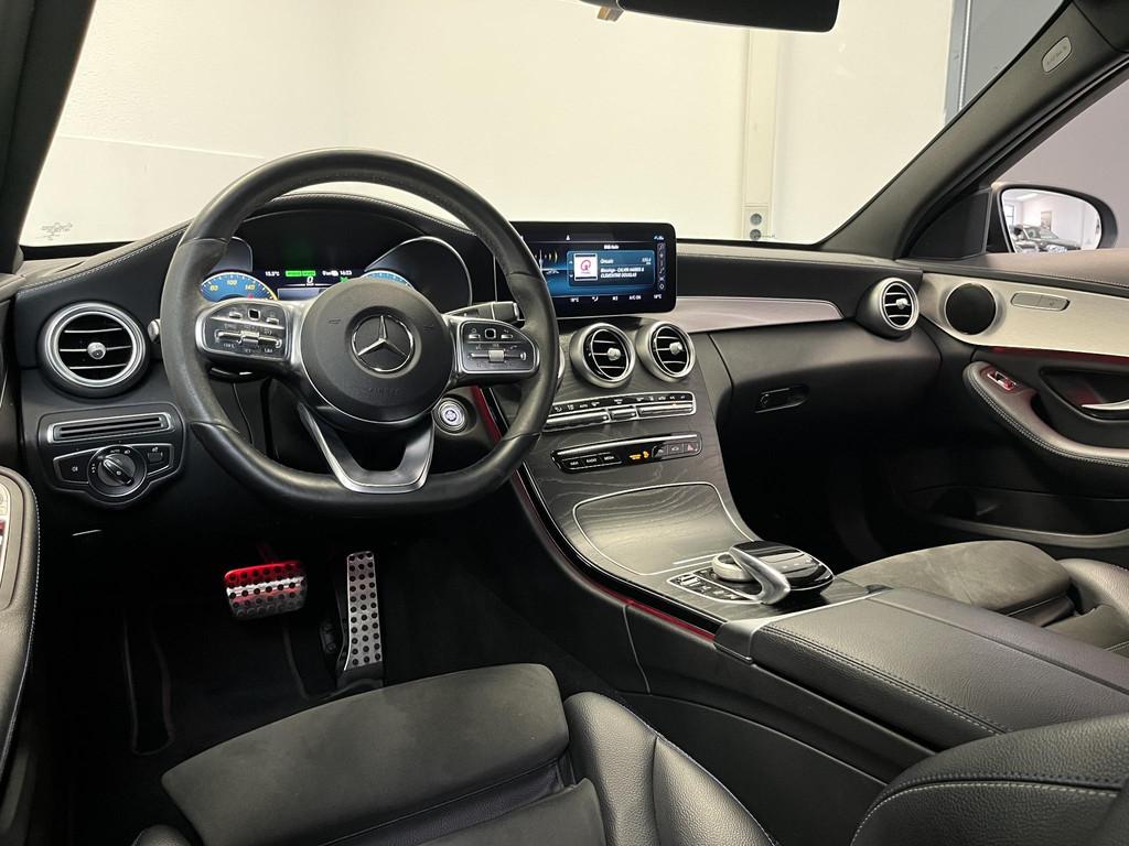 Mercedes-Benz C-klasse 300 e AMG Limited Plus | MULTI-BEAM |, Auto's, Mercedes-Benz, Met garantie (alle), 320 pk, Leder en Stof