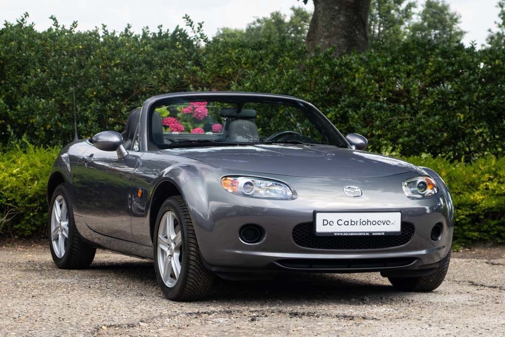 Mazda MX-5 NC 1.8l Galaxy Grey, Auto's, Mazda, Stoelverwarming, Achterwielaandrijving, Gebruikt, Zwart