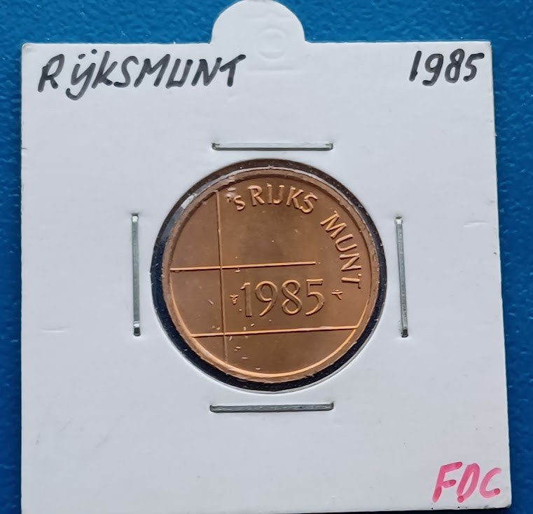 Nederlandse Antillen Legpenning Rijksmunt 1985 (tombak), Verzenden, Overige materialen, Nederland