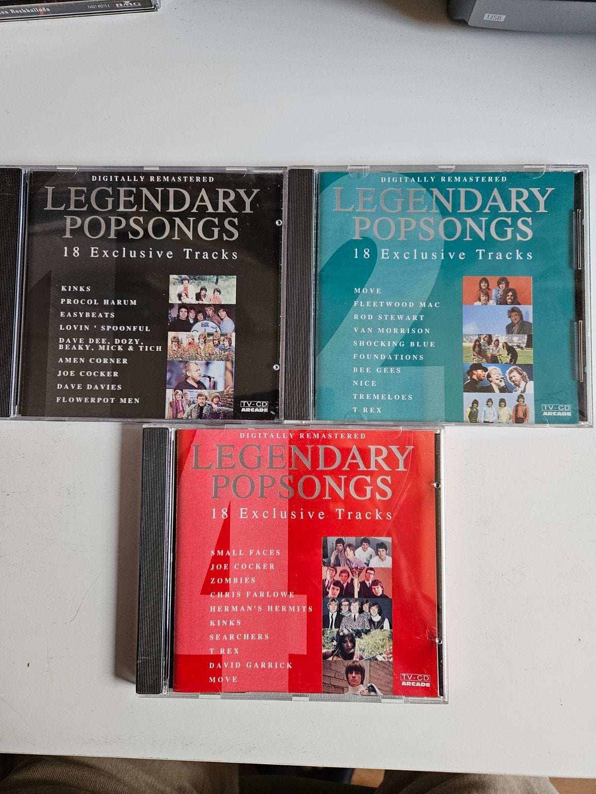 Legendary Popsongs - volume 1, 2 en 4 Arcade, Ophalen of Verzenden, Zo goed als nieuw, Pop, Verzamelalbum