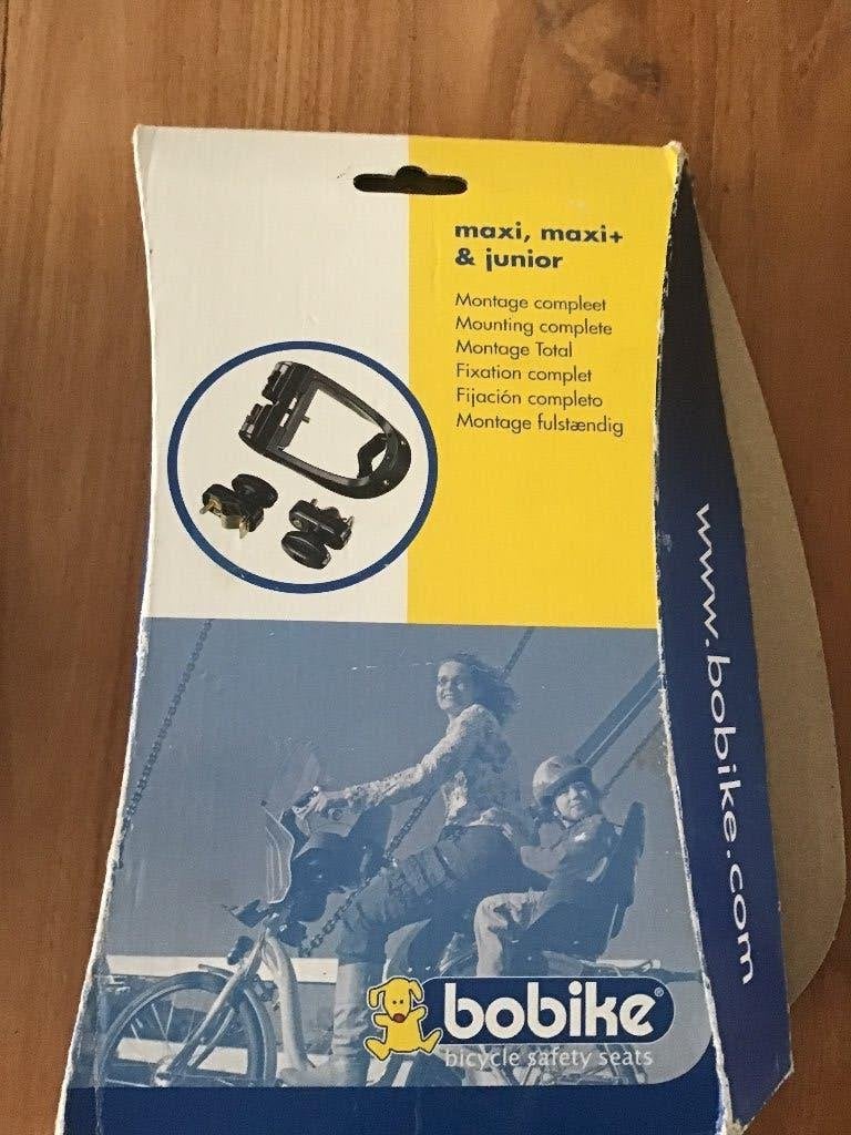 Bobike bevestiging setje voor fietsstoeltje, Ophalen of Verzenden, Nieuw, 9 t/m 36 kg, Achterzitje