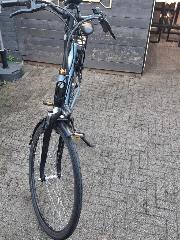 Elektrische herenfiets Batavus, Fietsen en Brommers, Ophalen, Zo goed als nieuw, Batavus, Versnellingen