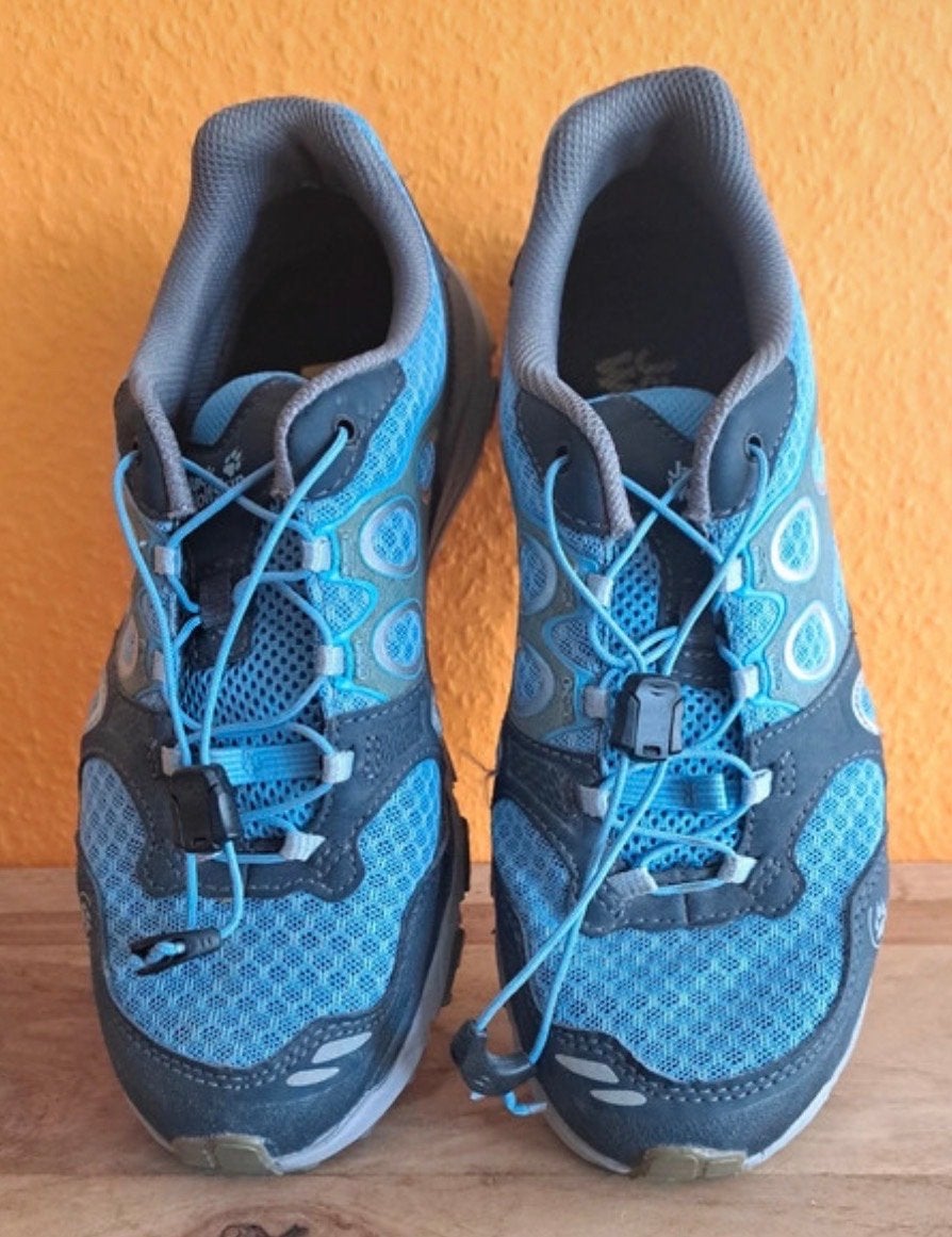 Jack Wolfskin Wandelschoenen - Blauw, Ophalen of Verzenden, Zo goed als nieuw, Schoenen
