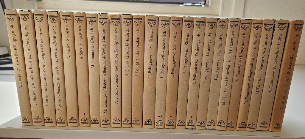 Schaakboeken te koop, Gelezen, Ophalen of Verzenden, Denksport, Polugajewski, Suetin en Taimanov