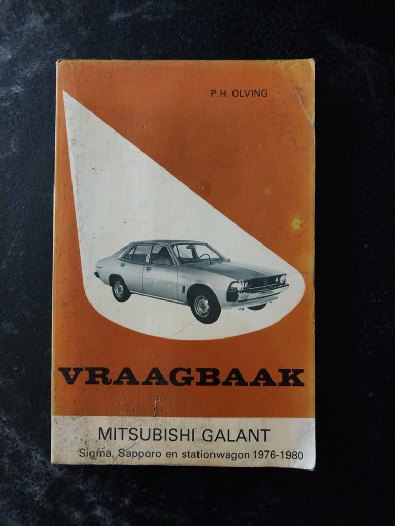 Te koop. Vraagbaak mitsubishi Galand 1976/1980., Ophalen