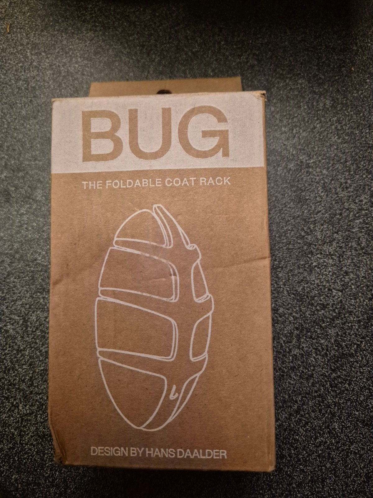 BUG opvouwbare kapstok - Nieuw in verpakking, Kunststof, Nieuw, Minder dan 100 cm, Ophalen