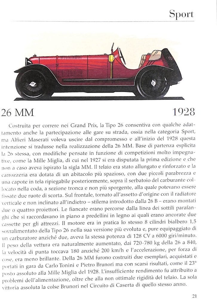 MASERATI, Verzenden, Nieuw, Gianni Cancellieri, Overige merken