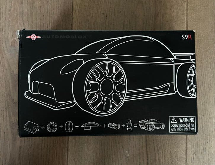 Automoblox S9R Houten Speelgoedauto - Nieuw in Doos, Ophalen of Verzenden, Nieuw, Rij- of Hobbelspeelgoed