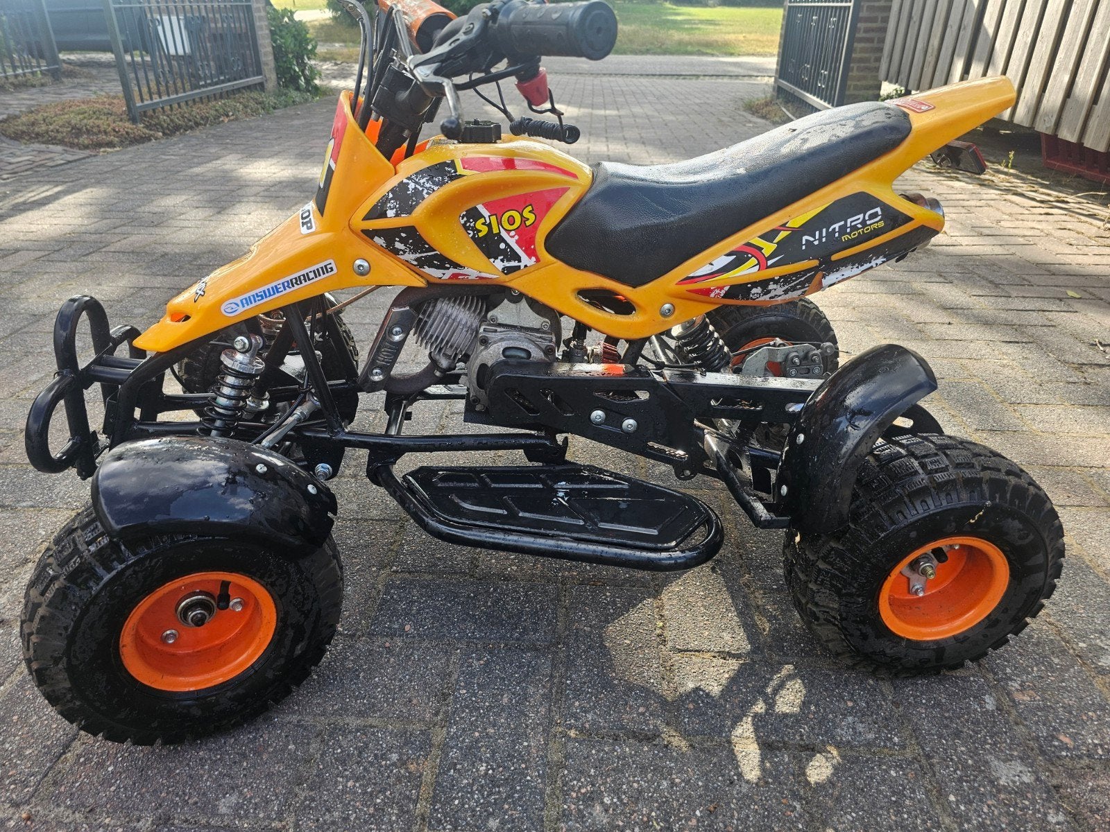 Nitro Motors 50cc Kinderquad Oranje - ZGAN, Ophalen, 50 cc