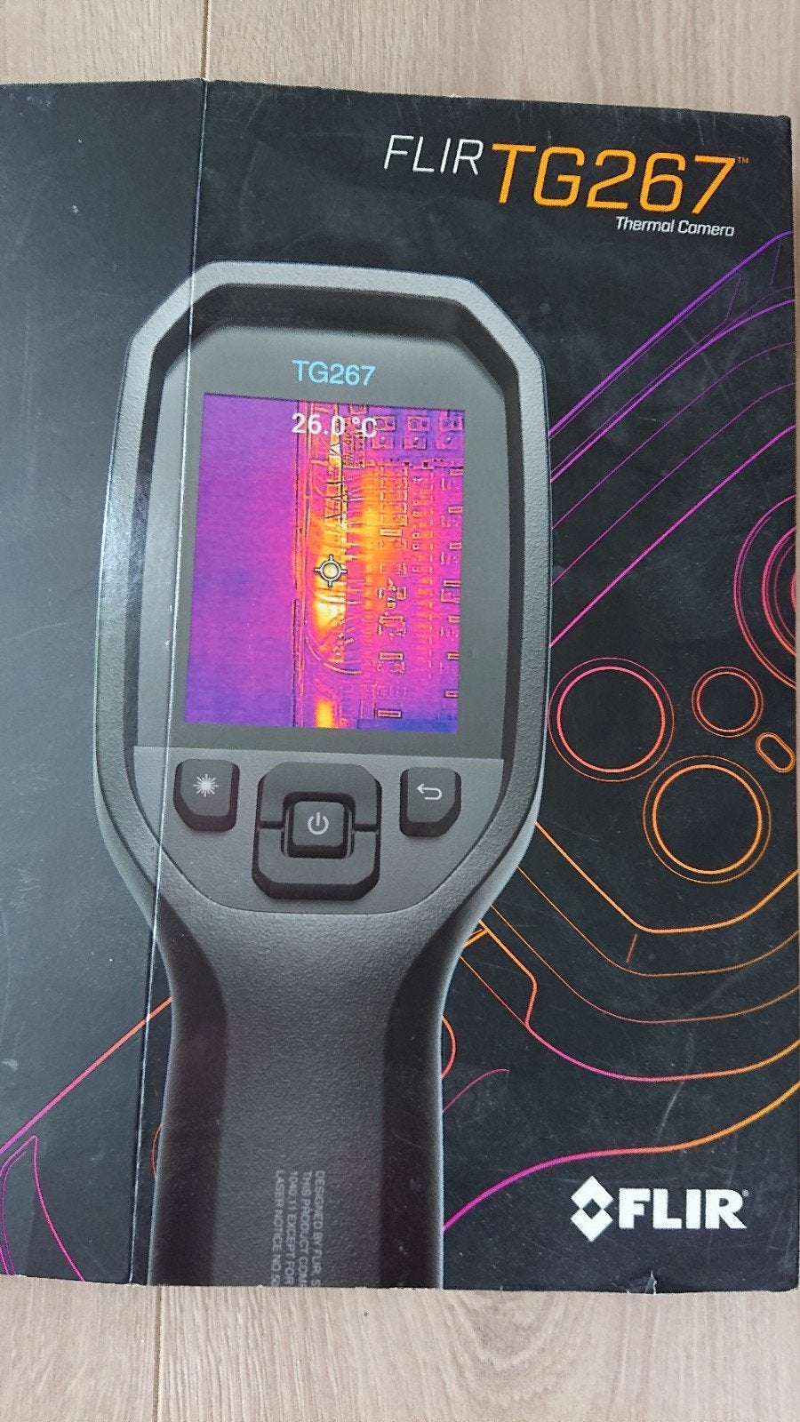 Flir tg 267 Warmtebeeldcamera huren € 30 per dag., Ophalen of Verzenden, Zo goed als nieuw, Temperatuur