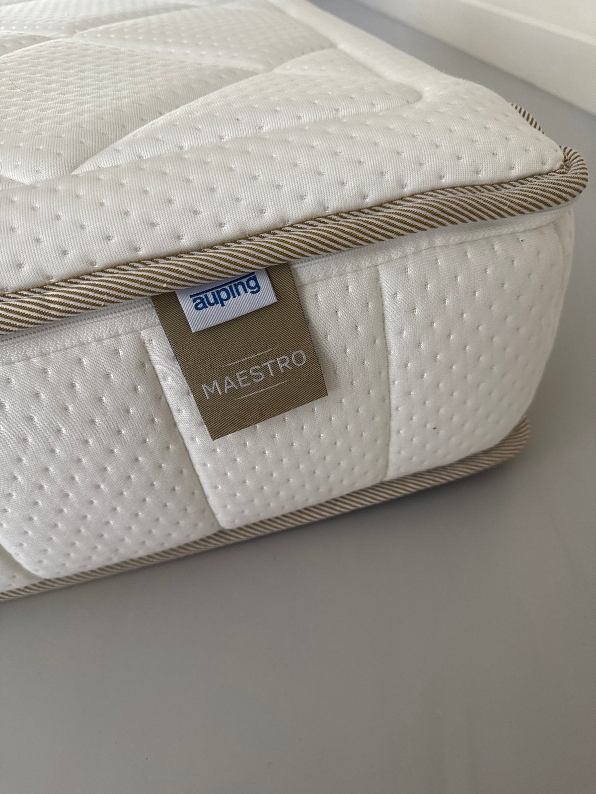 Auping Maestro matras 90x210 cm - afneembare hoes, Ophalen, Gebruikt, 90 cm, Eenpersoons