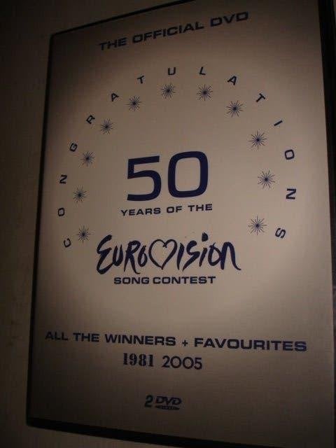 50 Jaar Eurovision Song Contest- Compleet overzicht- 2-DVD-, Alle leeftijden, Verzenden, Nieuw in verpakking