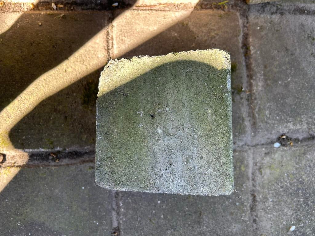 Gebruikte betontegel voor tuin, Tuin en Terras, Gebruikt, Ophalen of Verzenden, Minder dan 5 m², Beton