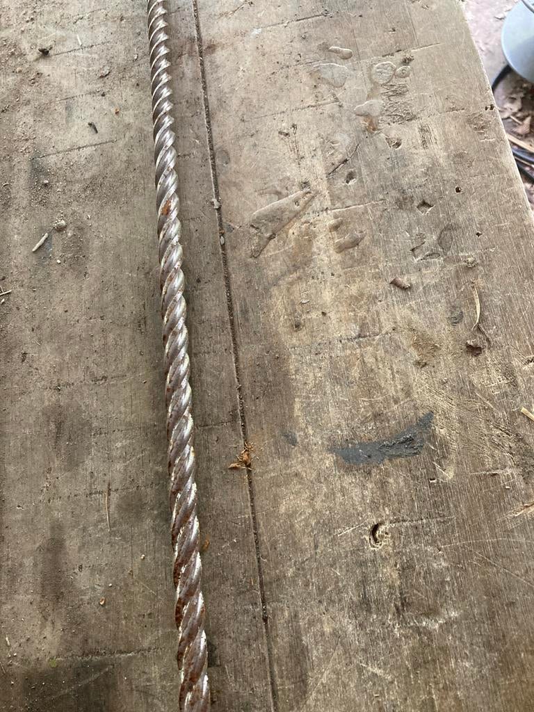 Hss boor 100cm lang 12 mm dik, Doe-het-zelf en Verbouw, Gereedschap | Boormachines, Ophalen of Verzenden, Gebruikt, Overige typen